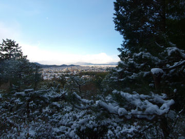 一番高い所から