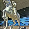 今年もスフォルツァ騎馬像