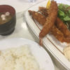 エビフライ定食＠スコラ